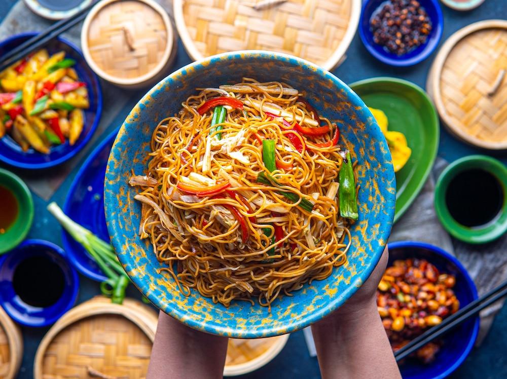 حياة بلايس جورجاون أوديوج فيهار غورغاون المظهر الخارجي الصورة A bowl of chow mein
