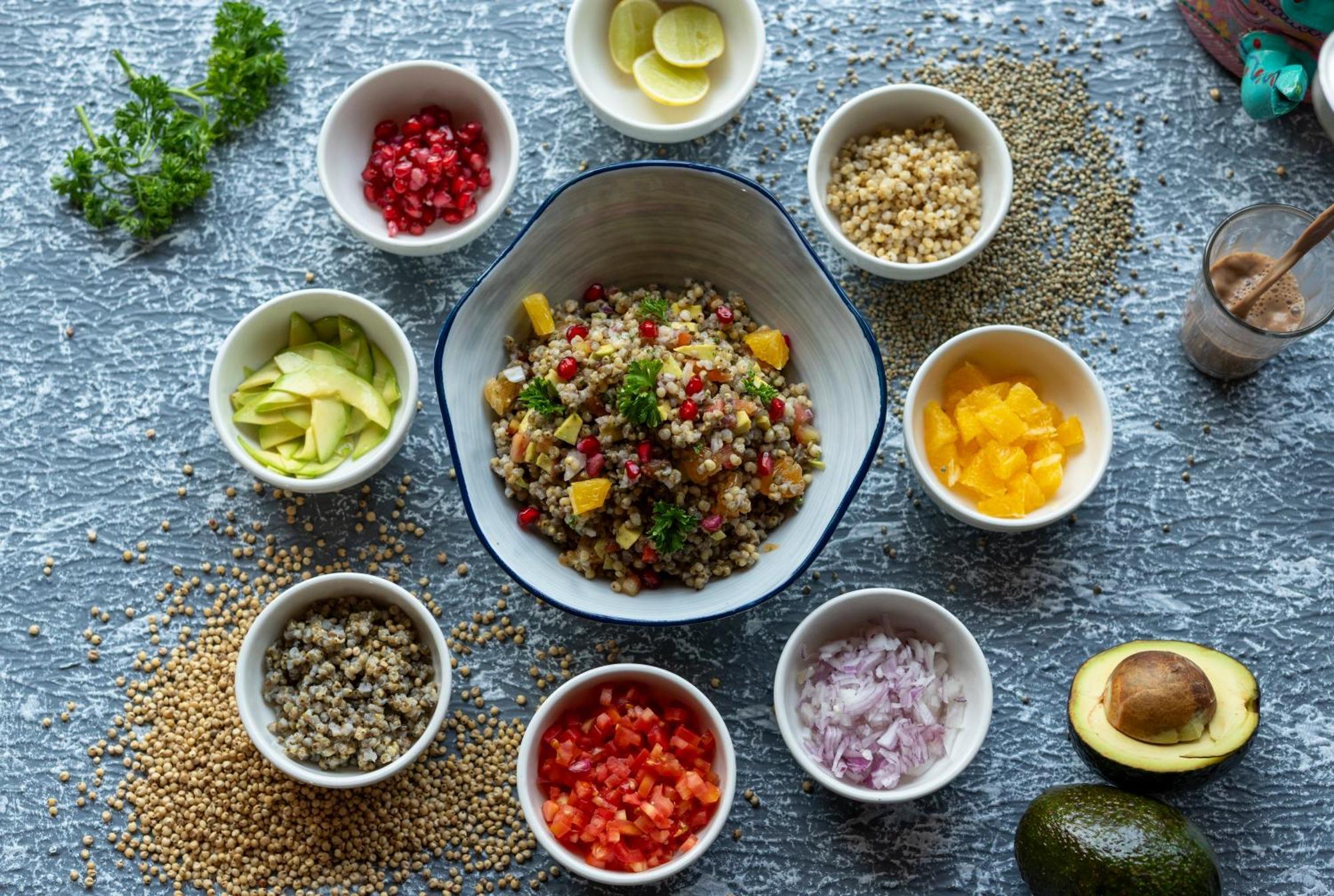 حياة بلايس جورجاون أوديوج فيهار غورغاون المظهر الخارجي الصورة Quinoa salad